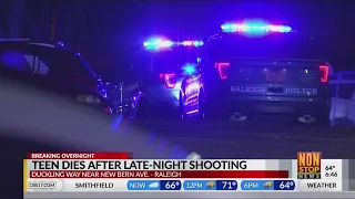 Teen dies following shooting in east Raleigh, police say