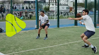 Fran Ramírez y Miguel González contra Fran Alameda y Álvaro Solá. FIP Rise Jaén