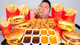 Massive McDonald's Feast • MUKBANG