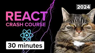 React: Building Apps in 30 Minutes | Crash Course | 2024