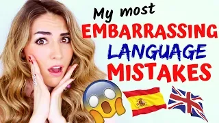 My most EMBARRASSING language MISTAKES and how to avoid making embarrassing mistakes in English!