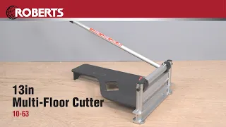 ROBERTS® 13in Multi Floor Cutter 10 63 Product Video ENG