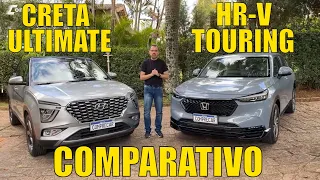Comparativo: Honda New HR-V Touring 2023 x Hyundai Creta Ultimate 2023