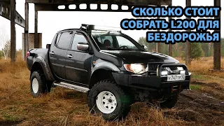 Цены на доработку Митсубиси L200 для бездорожья. #mitsubishi #l200