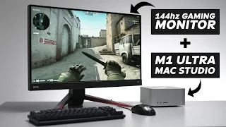 Are Macs FINALLY Good At Gaming? (M1 Ultra Mac Studio)