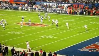 Opening Kickoff at Superbowl 44