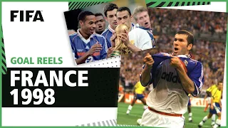 🇫🇷 All of France's 1998 World Cup Goals | Henry, Zidane & more!