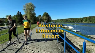 Birstonas Lithuanian resort. Walking tour 2022
