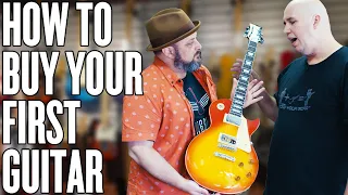 BUYING Your FIRST GUITAR - Beginner Guitar Shopping w/ Phillip McKnight