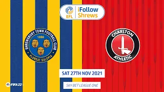 Shrewsbury Town 1-0 Charlton Athletic | Highlights 21/22