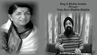 Naina Barse Rimjhim Rimjhim By Davinder Singh_Wo Kaun Thi-1964_Tribute to Lata Mangeshkar_MadanMohan