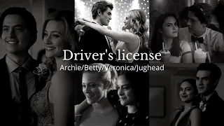 Archie/Betty/Veronica/Jughead (Riverdale) | Drivers license