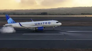 (4K) Ultra Settings - Full Flight/ Los Angeles - San Francisco/ United Airlines A320/ MSFS 2020