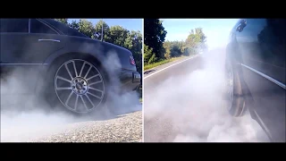 Mercedes Benz w124 E500 Burnout & Take off