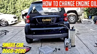 HOW TO Change Engine Oil On a SMART Car