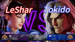 SF6💥LeShar(CHUN-LI) vs Tokido(KEN)💥Street Fighter 6 Ranked Matches