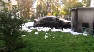 Поджог авто в Зеленограде