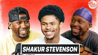 Shakur Stevenson Talks Boxing Journey, Tank Davis Matchup & Bud Errol Fight
