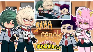 Some of the 1-A Students react to Bakugou and Mineta! || Bnha-Mha || Slight BakuDeku|| Gacha Club