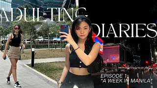 Adulting Diaries | Exploring Manila & Bar Hopping till 5am🥂🤫 🏙️