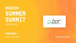 Munich Summer Summit | Insurtech: e-bot7