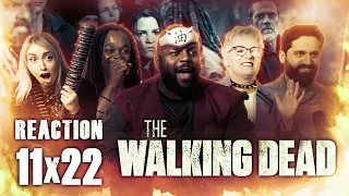The Walking Dead - 11x22 Faith - Group Reaction