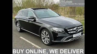 Mercedes Benz E350D All-Terrain 4Matic Estate HG18 NZS