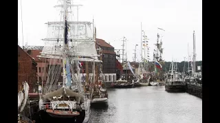 Корабли регаты "The Tall Ships Races 2017" в Клайпеде.