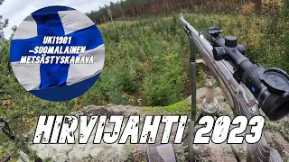 Aloitus viikonloppu - Hirvijahti 2023. 4K