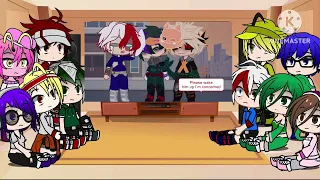 Class 1-A react to Izuku Afton ll Izuku Afton Au ll ( part 2 )