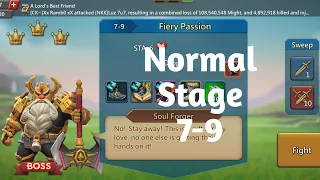 Lords mobile normal stage 7-9 f2p|Fiery passion normal stage 7-9