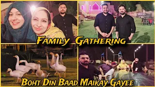 Boht Dino Baad Maikay Gayee. Family Gathering With Outing. Acha din Guzra Bht. Amber Naz Official♥️