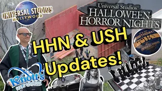 Universal Studios Halloween Horror Nights Updates! Hollywood May 25th 2023 Tims Birthday Fun!