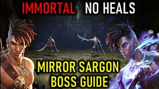 ALTERNATE SARGON EASY BOSS GUIDE | NO HEALS IMMORTAL DIFFICULTY | PRINCE OF PERSIA: THE LOST CROWN
