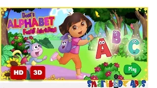 ABC Song with Dora The Explorer and Boots in Dora's Alphabet Forest  Adventure