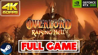 Overlord: Raising Hell | 𝗙𝗨𝗟𝗟 𝗚𝗔𝗠𝗘 | Path of Evil | Gameplay/Walkthrough [RTX 3090/60FPS/4K]