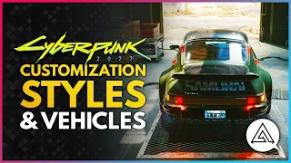 CYBERPUNK 2077 | Customization, Cosmetic Styles & Personal Vehicles