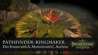 Pathfinder: Kingmaker. Dev stream with A. Mishulin and C. Avellone