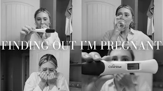 Finding Out I'm Pregnant! AKA an out-of-body, emotional roller coaster of disbelief and happiness!!