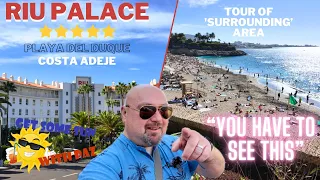 RIU PALACE Costa Adeje, Tenerife - What’s around the hotel and is it worth it? walk with me 2024