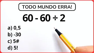 60   60 ÷ 2 =❓ Matemática Básica🚀