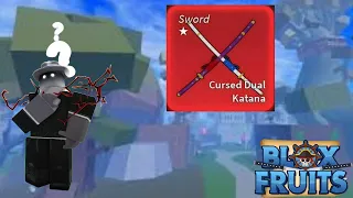 getting cursed dual katanas (blox fruit)