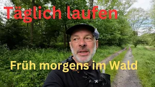 "Täglich laufen" Tag 268 und 269 (früh morgens) kann ich mich damit anfreunden😉