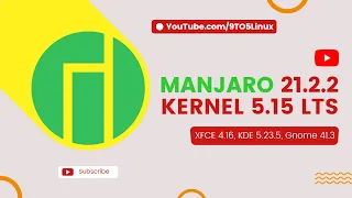 Manjaro 21.2.2 Qonos With Gnome 41.3 And KDE Plasma 5.23.5 And Xfce 4.16 With Linux Kernel 5.15 LTS