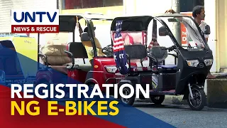 Planong registration sa e-bikes at e-trikes sa LTO, tinutulan ng isang transportation advocate group