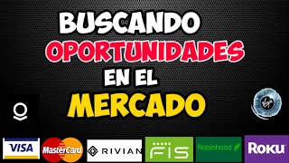 Estas Acciones  han Caído Mucho HOY!! |Hora de Comprar| RIVN, VISA, MA, HOOD, SE,CAT, DE, DIS,NVIDIA