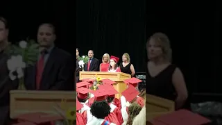 Ruth Diaz singing National Anthem 2019 WHHS Graduation