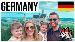 MY FIRST TIME IN GERMANY! 🇩🇪 Travel with our Young Family to Fairytale Castles & Munich | Vlog