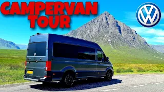 Volkswagen Crafter Campervan FULL TOUR (VW SWAMPER)