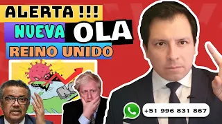 ALERTA ⚠️ REINO UNIDO PRESENTA NUEVA OLA COVID-19 😱😱😱